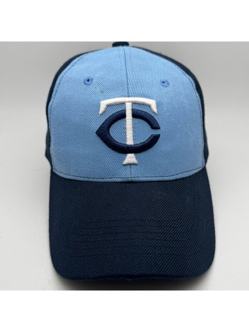 Minnesota Twins TC Logo Baseball Cap Hat Dairy Queen DQ 2015 Navy Blue Light